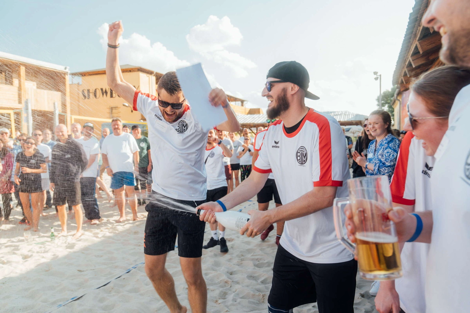 Ausgelassene Freude bei unserem BIM-Spezialisten